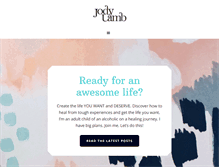 Tablet Screenshot of jodylamb.com